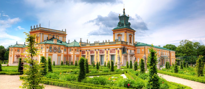 [:pl]Wilanow Palace in Warsaw, Poland[:]